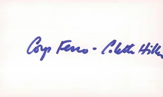 Colette Hiller autograph
