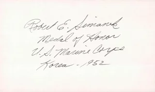 Robert Simanek autograph