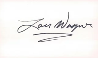 Lou Wagner autograph