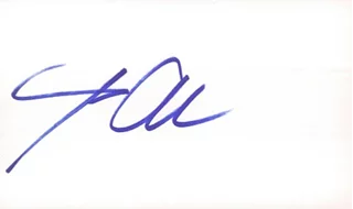 Lance Bass autograph