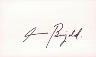 Genevieve Bujold autograph