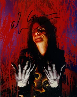 Alice Cooper autograph