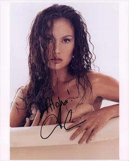Tia Carrere autograph