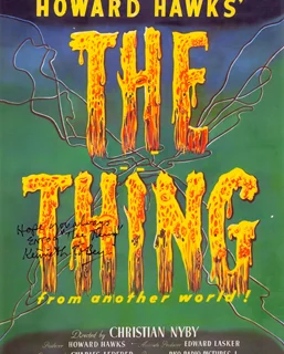 Kenneth Tobey autograph