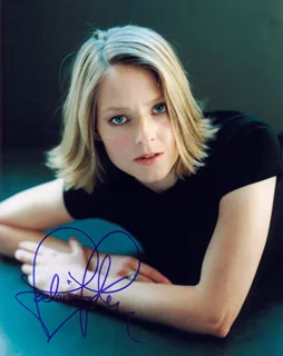 Jodie Foster autograph