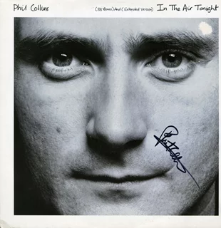 Phil Collins autograph
