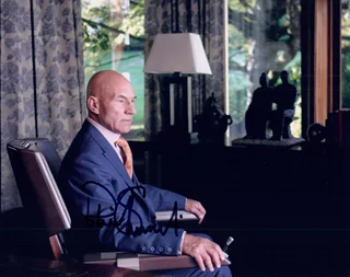 Patrick Stewart autograph