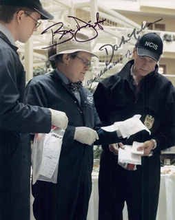 Navy NCIS autograph