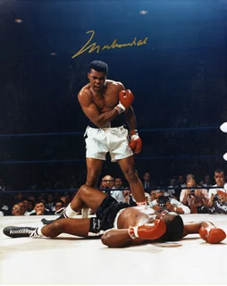 Muhammad Ali autograph