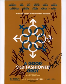 A Good Old Fashioned Orgy autograph