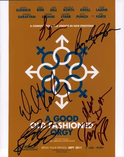 A Good Old Fashioned Orgy autograph