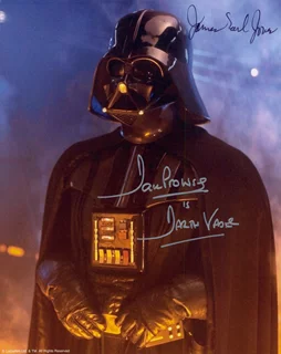 Darth Vader autograph