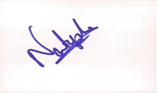 Natascha McElhone autograph