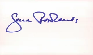 Gena Rowlands autograph