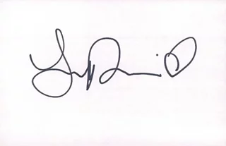 Lindsay Price autograph