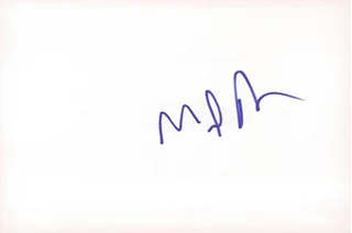 Michael Rosenbaum autograph
