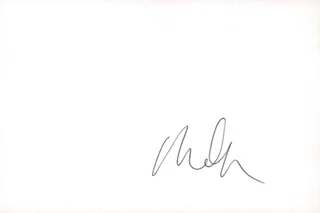 Martin Mull autograph