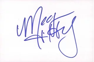 Megan Hilty autograph