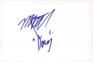 Mitchell Whitfield autograph