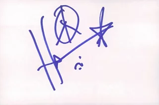 Hal Sparks autograph