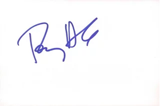 Tony Hale autograph