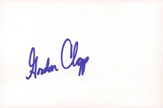 Gordon Clapp autograph