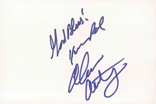 Alan Autry autograph
