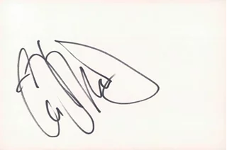 Cathy Moriarty autograph