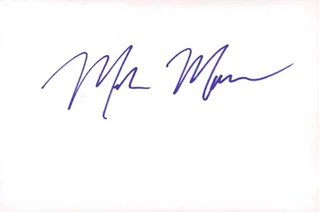 Mark Moses autograph
