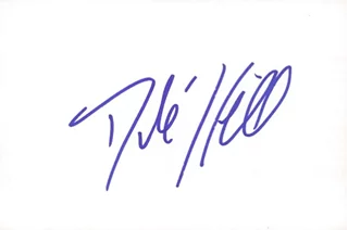 Dule Hill autograph