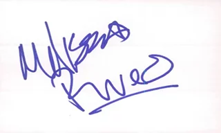 Melissa Rivers autograph