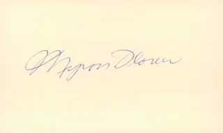 Myron Floren autograph