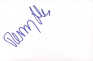 Perry Reeves autograph