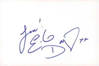 E.G. Daily autograph