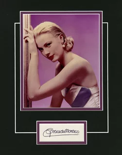 Grace Kelly autograph