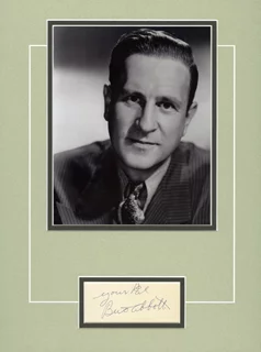 Bud Abbott autograph