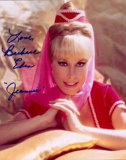 Barbara Eden autograph