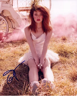 Emma Stone autograph