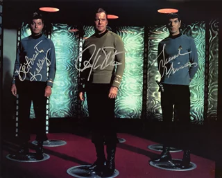 Star Trek autograph