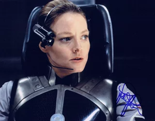Jodie Foster autograph