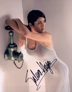 Salma Hayek autograph