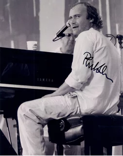 Phil Collins autograph