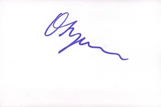 Owain Yeoman autograph