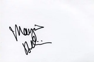 Mayim Bialik autograph