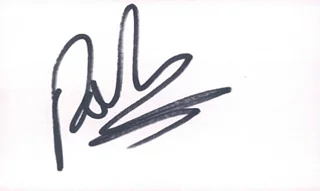 Robin Gibb autograph