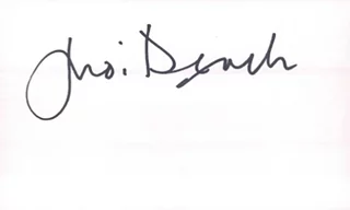 Judi Dench autograph