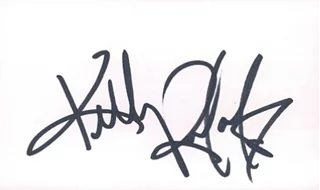 Kelly Rowland autograph