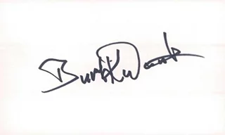 Burt Kwouk autograph