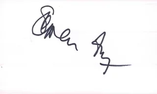 Stephen Fry autograph