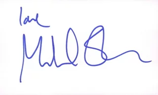Michael Sheen autograph